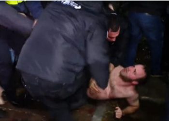 ხმაური ქუთაისში – პოლიციამ აქციის ერთ-ერთი ორგანიზატორი დააკავა – რა ხდება ადგილზე?