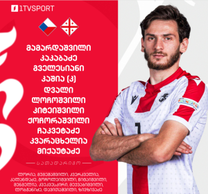 ჩეხეთთან მატჩისთვის ეროვნული ნაკრების შემადგენლობა ცნობილია