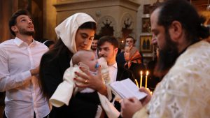 "ნამდვილი ქართული ოჯახი" - ნახეთ, დამიანე კვარაცხელიას ნათლობის ახალი კადრები