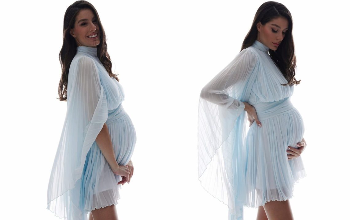 „ნამდვილი ანგელოზია“- ლიზა ჩაჩუა საორსულო ფოტოსესიიდან კადრებს ავრცელებს