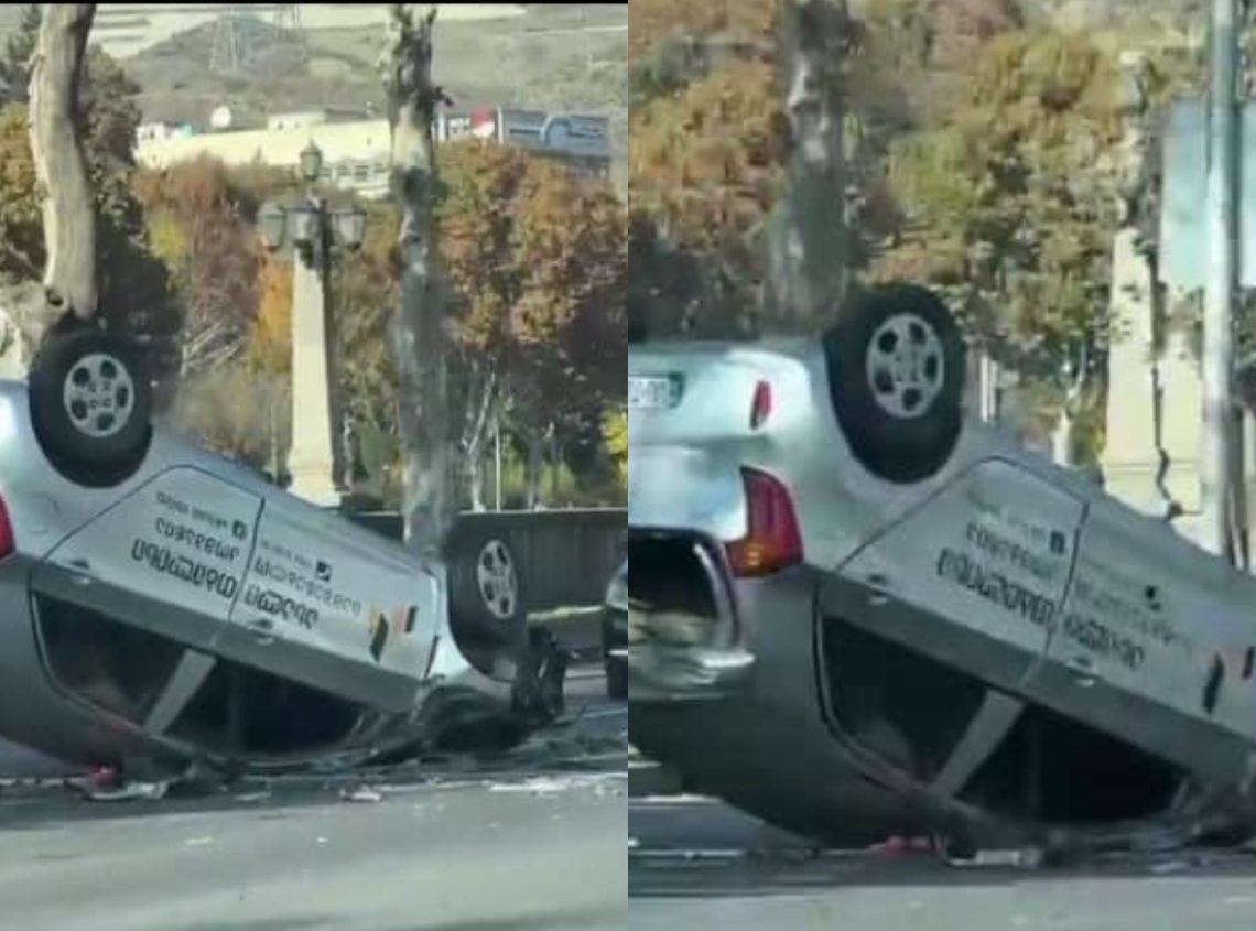 რამდენიმე წუთის წინ თბილისში შემზარავი ავარია მოხდა – რა ვითარებაა ადგილზე?