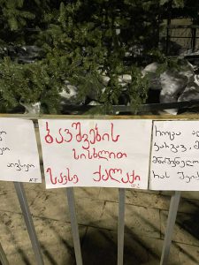 უწყვეტი პროტესტის მე-11 დღე - "მეტრონომის" ფოტოკოლაჟი