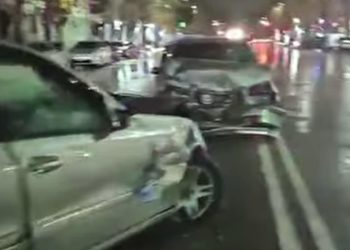 2 დაშავებული ადამიანი და 6 დაზიანებული ავტომანქანა – ავტოსაგზაო შემთხვევა ქუთაისში