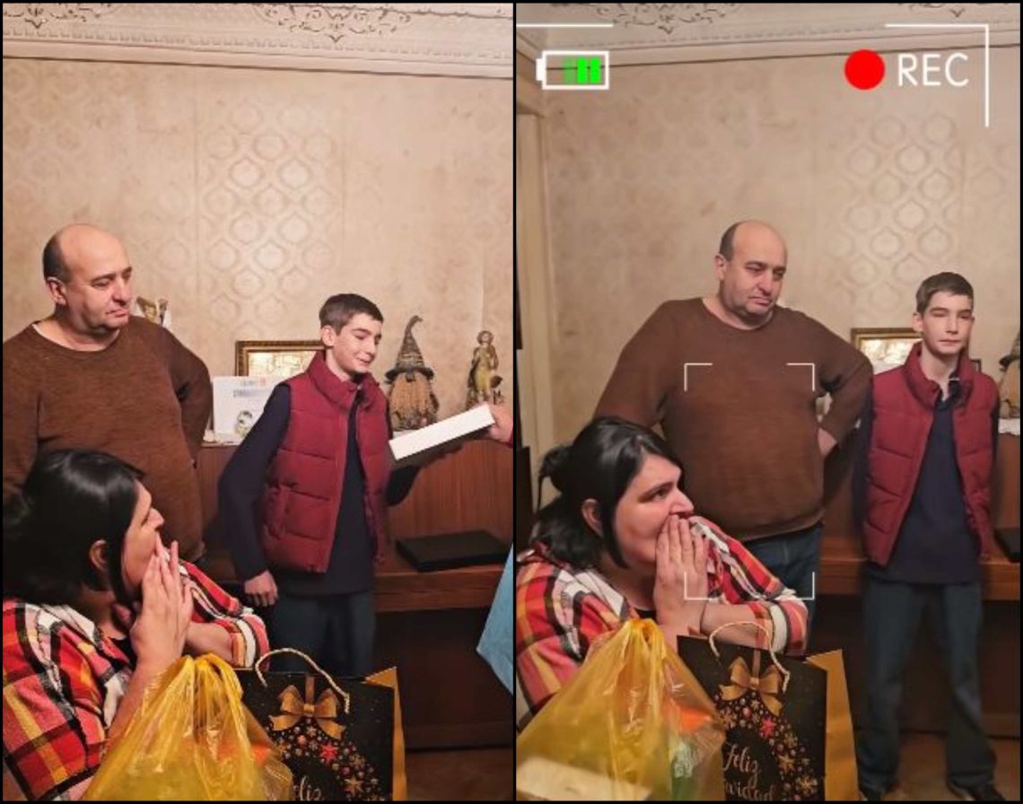 🎥„გიოს ვიდეო კვარამ ნახა და საჩუქარი გამოგვატანა…” – სოციალურ ქსელში ემოციური ვიდეო გავრცელდა