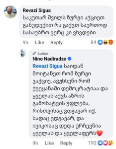 "ივიკოსაც დედა ურჩევნია ყველაფერს..."- როგორ ეხმაურება ნინო ნადირაძე მისი შვილის განცხადებას?