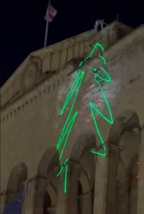 უწყვეტი პროტესტის მე-17 დღე - მეტრონომის ფოტოკოლაჟი