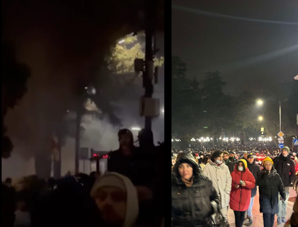 თავისუფლების მოედნიდან სპეცრაზმი დაიძრა –  რა ხდება ამ წუთებში აქციაზე?