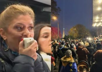 გადადგეს არხის ხელმძღვანელობა – “პირველ არხთან” საპროტესტო აქცია მიმდინარეობს