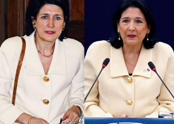 სალომე ზურაბიშვილის თეთრი პიჯაკი – განსაკუთრებული ისტორია და იგივე ჩაცმულობა 20 წლის შემდეგ