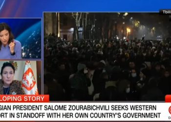 “ქართველს ხალხს არ უნდა რუსეთში წასვლა. მათ უნდათ, რომ შეინარჩუნონ ევროპული გზა” – პრეზიდენტი CNN-ის ეთერში