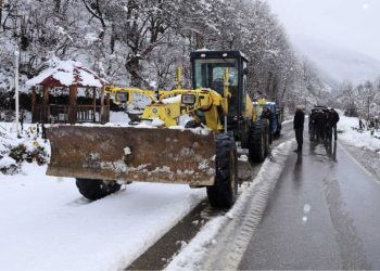 რაჭა-ლეჩხუმისა და ქვემო სვანეთის რეგიონში თოვლმა პრობლემები შექმნა