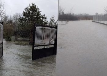 დატბორილი ქუჩები და სახლები – უხვა ნალექმა პრობლემები შექმნა ზუგდიდში