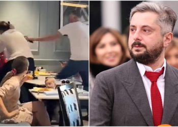 „დუბაიში ჩხუბის ვიდეოზე, დააკვირდით ჩვილი ბავშვის თავს გვერდით მაგიდასთან. ბეწვზეა გადარჩენილი, რომ ზარქუამ კისერში არ გადატეხა მაგიდით“ – გვარამია