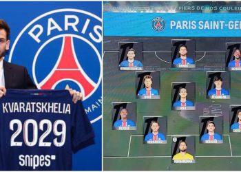 დღეს „პსჟ“-ში კვარაცხელიას დებიუტი შედგება – ხვიჩა ძირითად შემადგენლობაშია