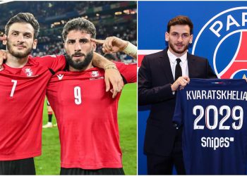 „ჩვენ ერთი ოჯახი ვართ, 10 წლიდან ერთად ვთამაშობთ. მოხარული ვარ, რომ ლიგა 1-ში გადმოვიდა“ – დავითაშვილი ხვიჩა კვარაცხელიაზე