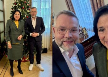 “მადლობა პრეზიდენტ სალომე ზურაბიშვილს…”- მიხაილ როთი სალომე ზურაბიშვილს შეხვდა