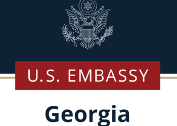 საქართველოში აშშ-ის საელჩო განცხადებას ავრცელებს