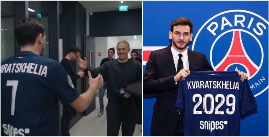 შედგება თუ არა ხვალ ხვიჩას დებიუტი „პსჟ“-ში? – რას ამბობს პარიზელთა მთავარი მწვრთნელი