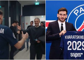 შედგება თუ არა ხვალ ხვიჩას დებიუტი „პსჟ“-ში? – რას ამბობს პარიზელთა მთავარი მწვრთნელი