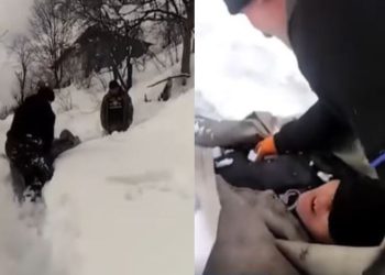 🎥”ვინმეს თუ შეგიძლიათ, მოგვეშველეთ…”- რა კადრები ვრცელდება სოფელ ჩიქუნეთიდან?