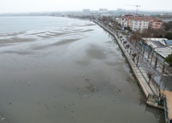 თურქეთში ზღვამ სანაპიროდან დაახლოებით 150 მეტრით დაიხია უკან