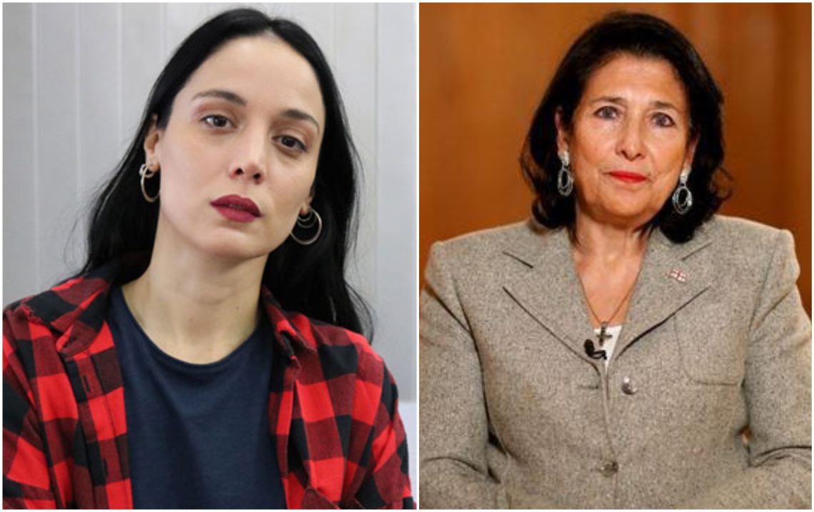 „ქალბატონო პრეზიდენტო, ხდება რამე? მოსაყოლიც არაფერია? სმს მაინც მოგვწერეთ ხალხს“ – ნანკა კალატოზიშვილი სალომე ზურაბიშვილს