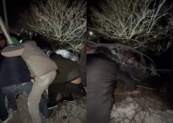 საბადურში მანქანა ხევში გადავარდა – რა ხდება ადგილზე ამ წუთებში