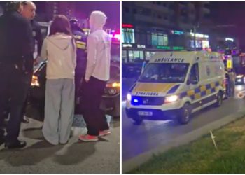 🎥რუსთავში ავტომობილი 25 წლამდე ახალგაზრდას დაეჯახა