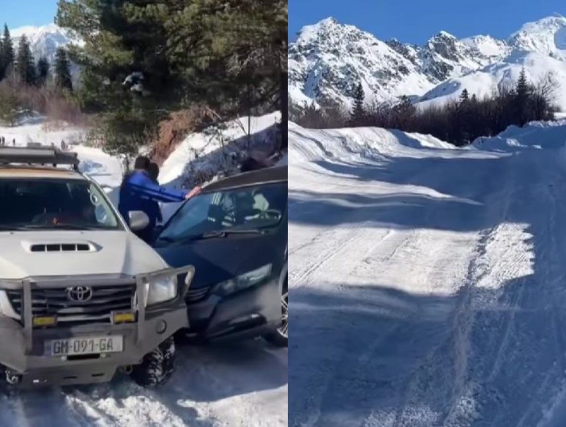 🎥რა ხდება სვანეთი-თეთნულდის გზაზე? – ვიდეო სოციალურ ქსელში ვრცელდება