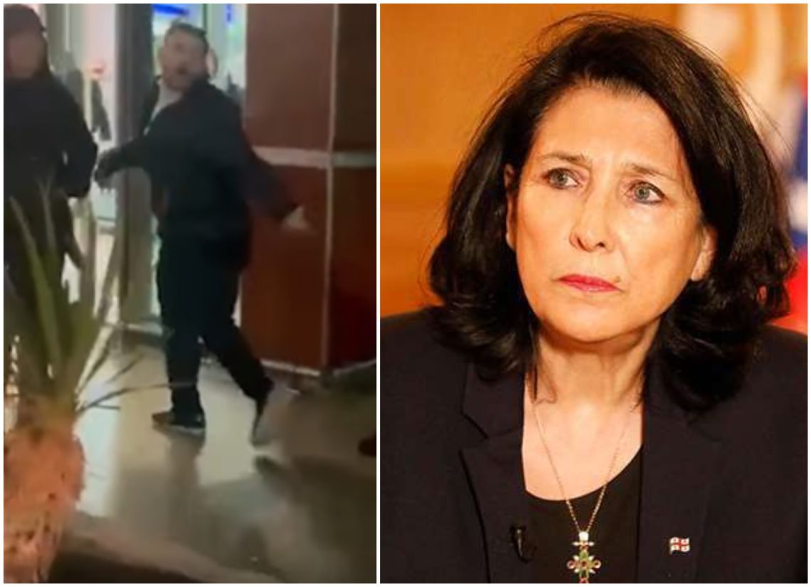 🎥სალომე ზურაბიშვილზე თავდასხმის ვიდეო – რა ახალი კადრები ვრცელდება