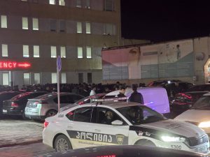 მარნეულში ავარიას ქვეითი ემსხვერპლა - კადრები ადგილიდან