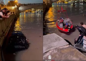 🎥 ვრცელდება მტკვარში გადავარდნილი ავტომობილის მძღოლის ამოყვანის კადრები – რა ხდება ამ წუთებში ადგილზე?