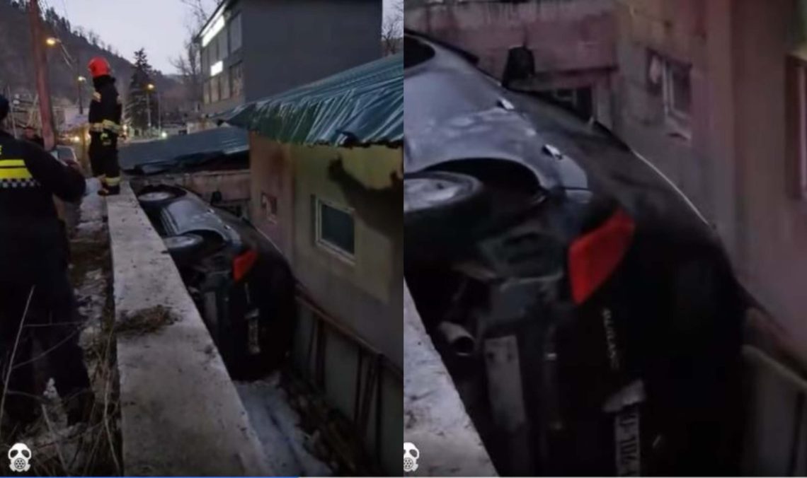 🎥”მანქანა თხრილში ჩავარდა, დაშავებულთა მდგომარეობა უცნობია”- ვრცელდება საგანგაშო კადრები