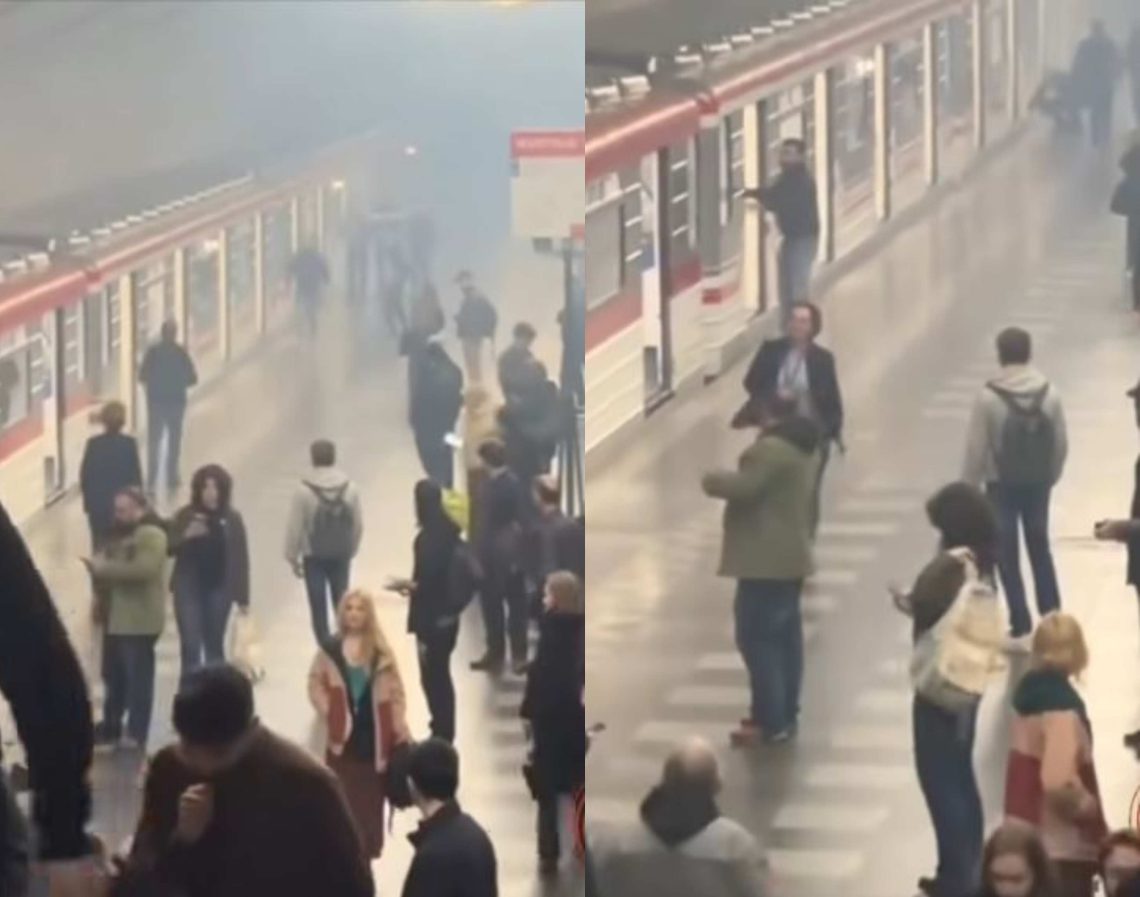🎥ძლიერი დაკვამლიანება მეტროსადგურ “დელისში” – რა ხდებოდა ადგილზე?