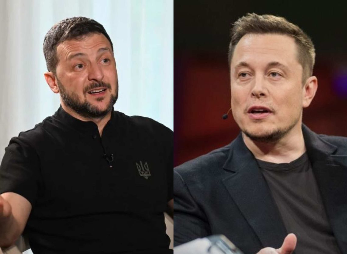 რას წერს ილონ მასკი ვოლოდიმირ ზელენსკის შესახებ?