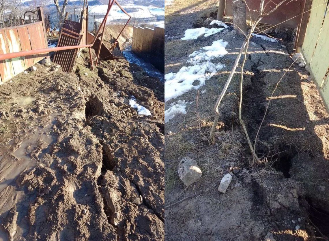 საჩხერე-რაჭის გზის მშენებარე მონაკვეთზე მეწყრული პროცესები განვითარდა – რა ხდება ადგილზე?