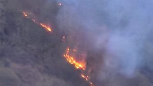 მარტვილში, წაჩხურუს მონასტრის მიმდებარედ ხანძარია - რა ხდება ადგილზე?