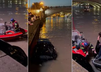 „თითქოს დაბნეული იყო… დავინახე, რომ…“ – რას იხსენებს ბიჭი, რომელმაც მდინარეში გადავარდნილი მძღოლის ამოყვანის კადრები გადაიღო