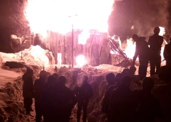 ხულოში დაიწვა მეჩეთი, რომელიც კულტურული მემკვიდრეობის ძეგლი იყო