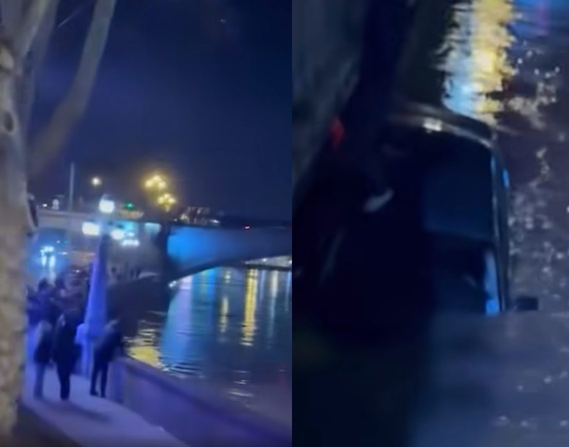 მეტეხის ხიდიდან მტკვარში კიდევ ერთი მანქანა გადავარდა – რა ვითარებაა ადგილზე?