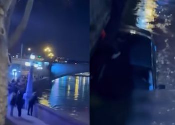 მეტეხის ხიდიდან მტკვარში კიდევ ერთი მანქანა გადავარდა – რა ვითარებაა ადგილზე?