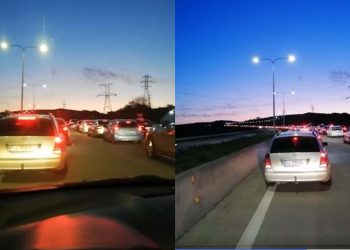 🎥”არ წახვიდეთ”- რამდენიმე კილომეტრიანი საცობი – რა კადრები ვრცელდება სოციალურ ქსელში