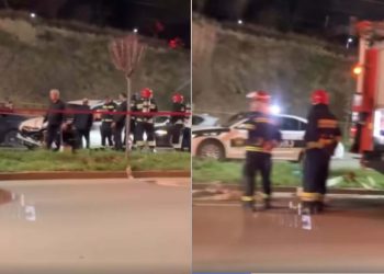 🎥ვარკეთილში ავტოსაგზაო შემთხვევა მოხდა – ვრცელდება კადრები ადგილიდან