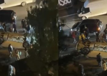 ნუცუბიძეზე მანქანა ამოტრიალდა – რა ხდება ამ წუთებში ადგილზე