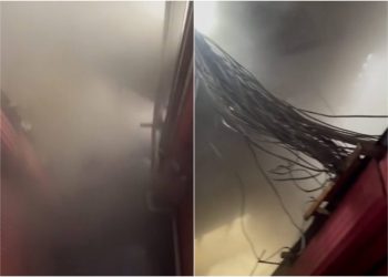 “ლილო მოლში” ძლიერი დაკვამლიანებაა – რა ხდება ადგილზე