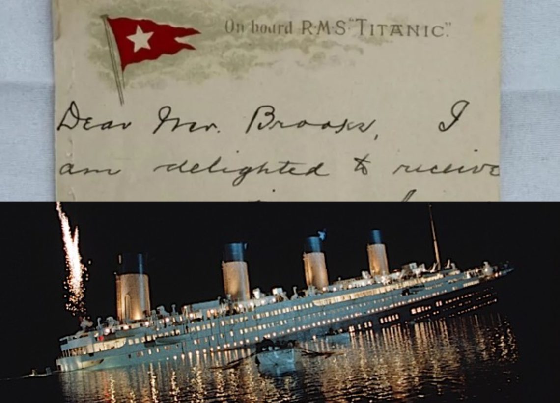 რა ეწერა წერილში, რომელიც „ტიტანიკის“ გადარჩენილმა მგზავრმა, გემის ჩაძირვამდე რამდენიმე დღით ადრე დაწერა
