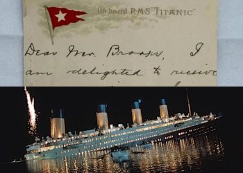 რა ეწერა წერილში, რომელიც „ტიტანიკის“ გადარჩენილმა მგზავრმა, გემის ჩაძირვამდე რამდენიმე დღით ადრე დაწერა
