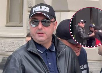 პოლიციელი როლანდ მესხი, რომელმაც აქციის მონაწილე ქალს თმა მოქაჩა, გომელაურის პირველ მოადგილედ დაინიშნა