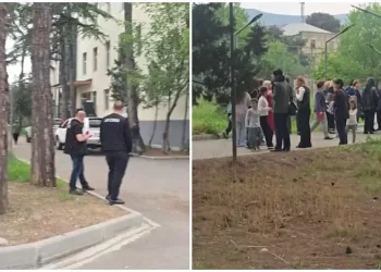 🎥N26 სკოლიდან ევაკუაცია განხორციელდა – რა ხდება ამ წუთებში რუსთავში?