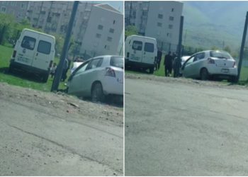 🎥 ხაშურში, ავარიის შედეგად, ორი ავტომობილი რაგბის სტადიონზე გადავარდა – რა ვითარებაა ადგილზე?